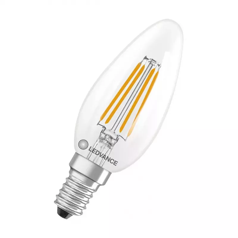 OSRAM LED Classic B 40 Filament DIM P 3.4W 827 Clear E14 Dimmable LED Lemputė