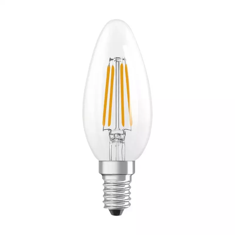 OSRAM LED Classic B 40 Filament DIM P 3.4W 827 Clear E14 Dimmable LED Lemputė