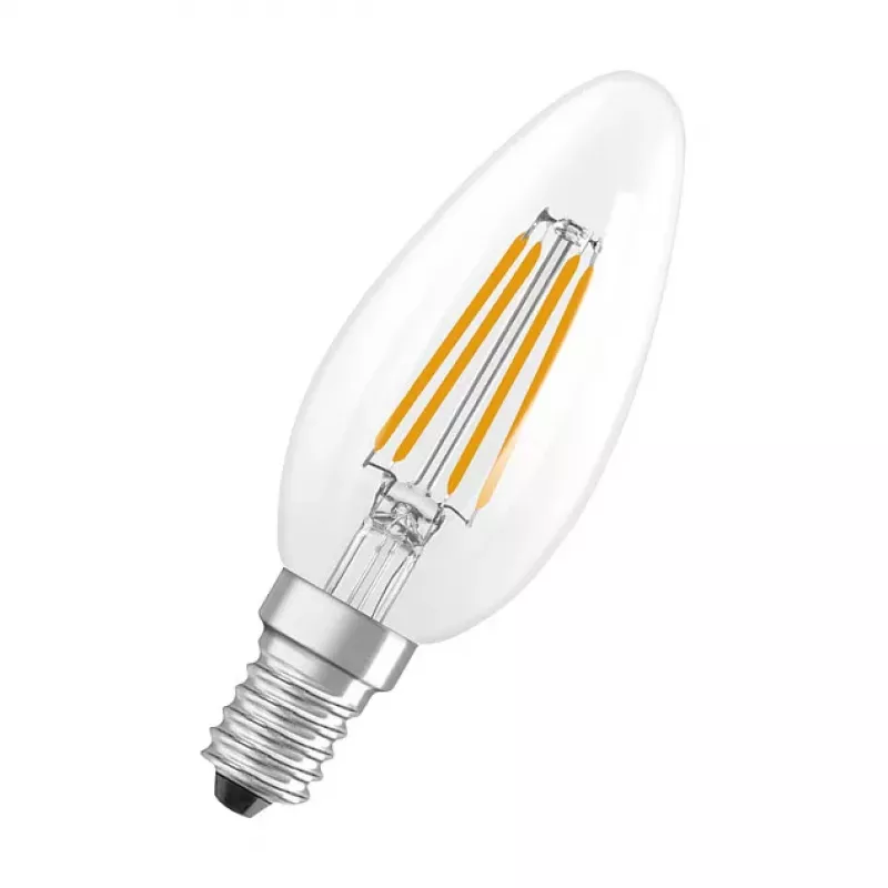 OSRAM LED Classic B 40 Filament DIM P 3.4W 827 Clear E14 Dimmable LED Lemputė