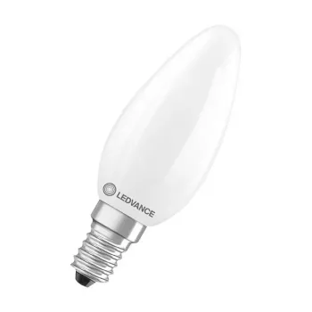Osram LED CLB40 DIM 3.4W 827 FIL FR E14 P Frosted Dimmable LED Candle Bulb
