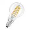 OSRAM CLP40 DIM 3.4W 827 FIL CL E14 P LED reguliuojama lašo formos lempa permatoma 2700K