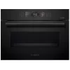 Bosch CSG856RC7 įmontuojama kompaktiška orkaitė su garų funkcija, 47 l, jutiklinis valdymas, Home Connect