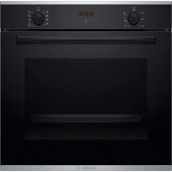 Bosch HBA2340B0 Įmontuojama orkaitė, 71 L, A energijos klasė, juoda
