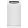 Bosch SPU4HMW01S Laisvai pastatoma siaura indaplovė, balta, 9 komplektai, energijos klasė C, 45 dB, EcoSilence Drive, Home Connect