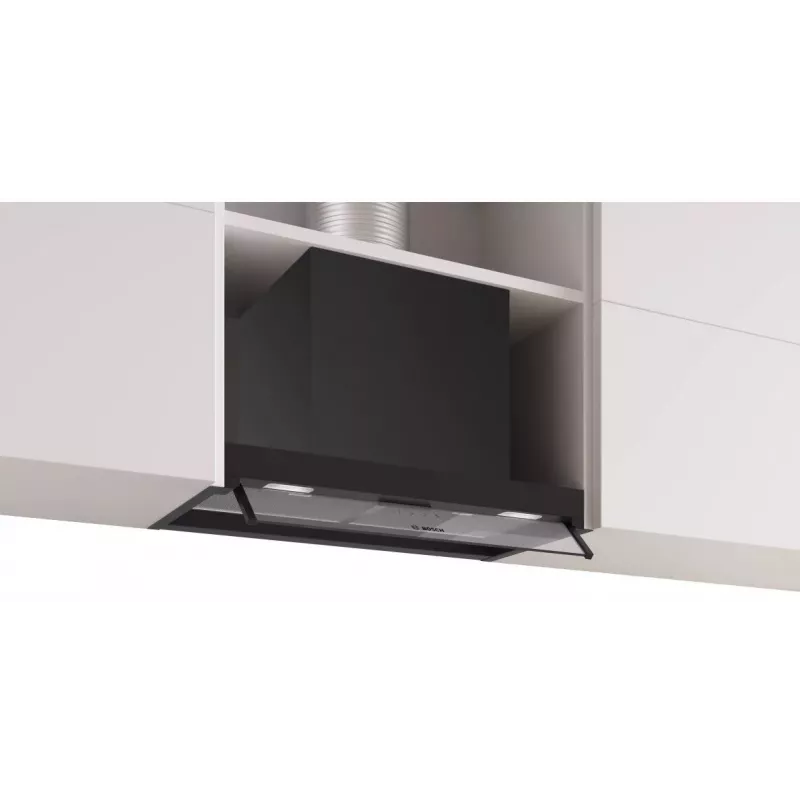 Bosch DBB65CC60 Sieninis kamininis gartraukis, 60 cm, nerūdijantis plienas, TouchControl, LED, 700 m³/h intensyvus, EcoSilence Drive