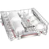 BOSCH SMI6ECS12E Serie 6 Pusiau integruota indaplovė (Šlifuotas nerūdijantis plienas, 60 cm, Home Connect)