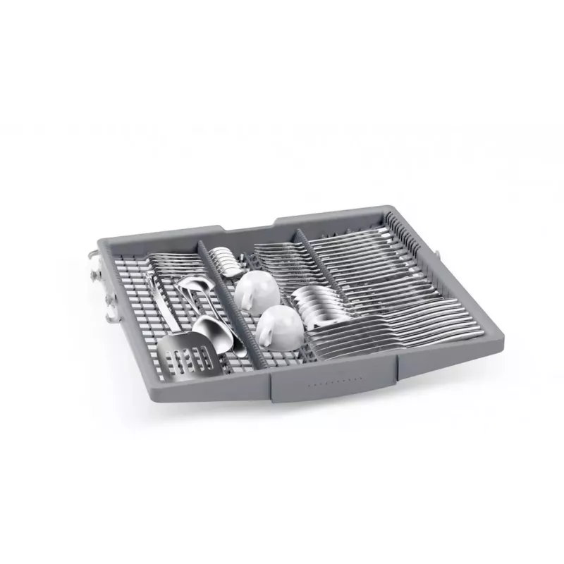 BOSCH SMI6ECS12E Serie 6 Pusiau integruota indaplovė (Šlifuotas nerūdijantis plienas, 60 cm, Home Connect)