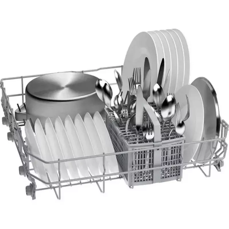 Bosch SMU4HTS74S Pusiau integruota indaplovė, 13 komplektų, energijos klasė C, 44 dB, balta