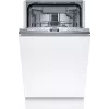 Bosch SPV4HMX12E Fully Integrated Slimline Dishwasher, 10 Place Settings, Energy Class D, 46 dB, Home Connect, White
