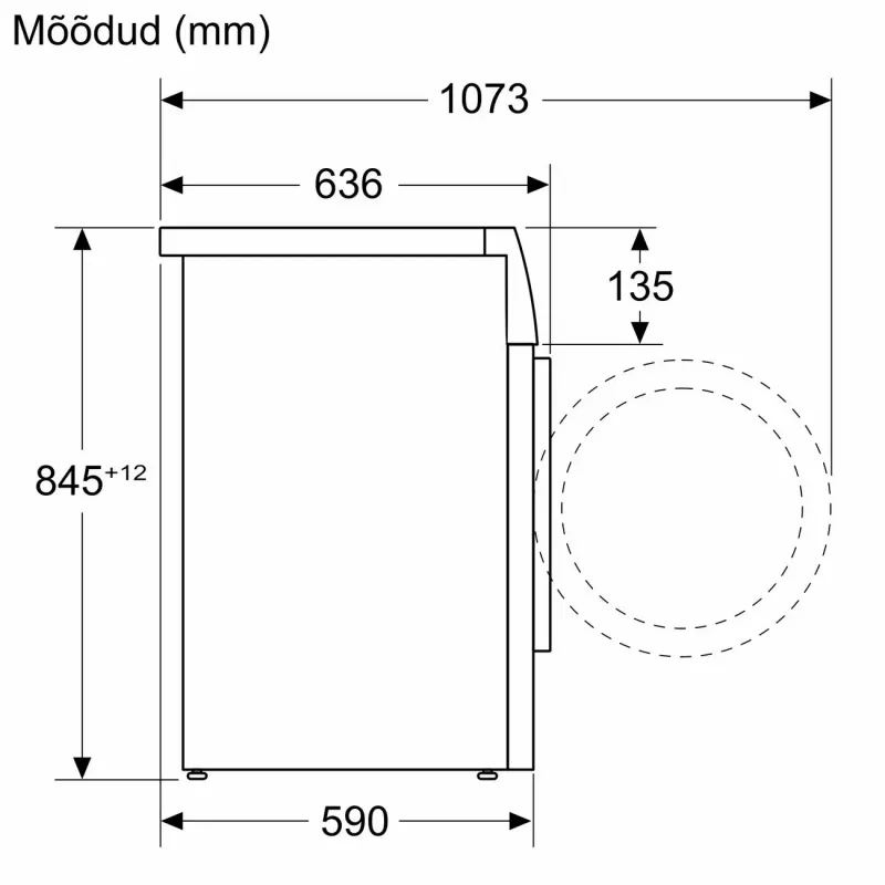 Bosch WGG256FLSN Laisvai pastatoma priekinio pakrovimo skalbimo mašina, 10 kg, 1600 aps./min., A energijos klasė, balta