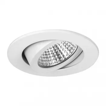 Brumberg 12353073 DAMITA apvalus LED lubinis prožektorius 6W 3000K baltas IP65 su pasukimu