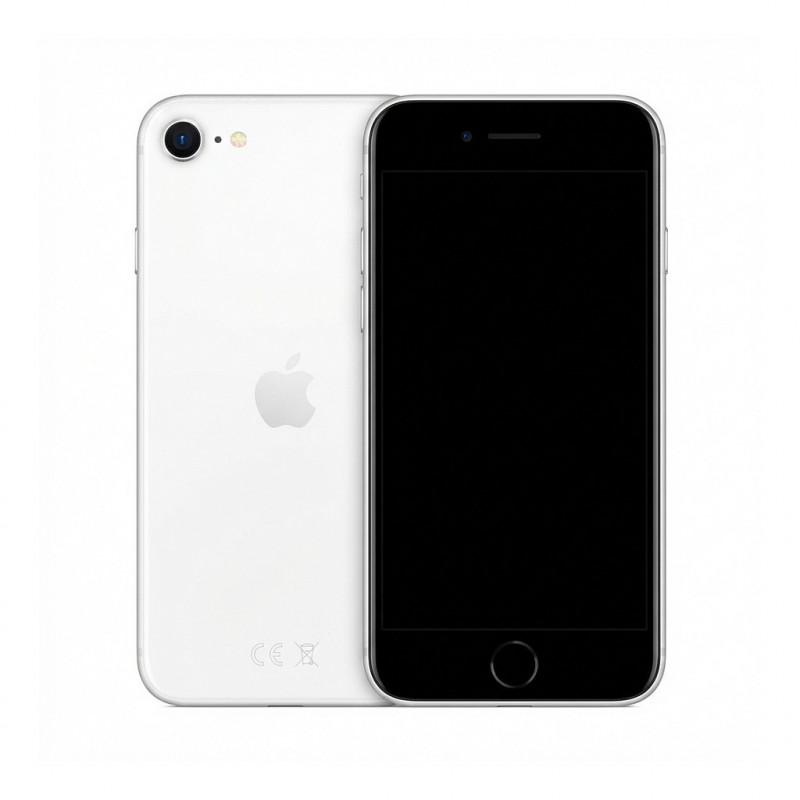 „Apple iPhone SE (2020) 64GB White Grade A1“ atnaujintas