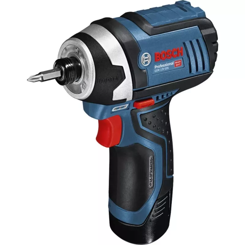 Bosch Power Tools 12V 5 dalių įrankių rinkinys GOP + GSR + GDR + GSA + GLI (mėlyna, 3x Li-Ion 2.0Ah baterija)