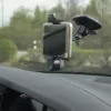 4SMARTS automobilinis laikiklis su siurbtuku, pilka