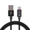4SMARTS USB-A į USB-C laidas RapidCord 2A, 2m, juodas