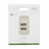 4SMARTS VoltPlug Dual 12W sieninis įkroviklis (be laido), baltas