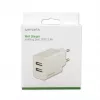4SMARTS VoltPlug Dual 12W sieninis įkroviklis (be laido), baltas