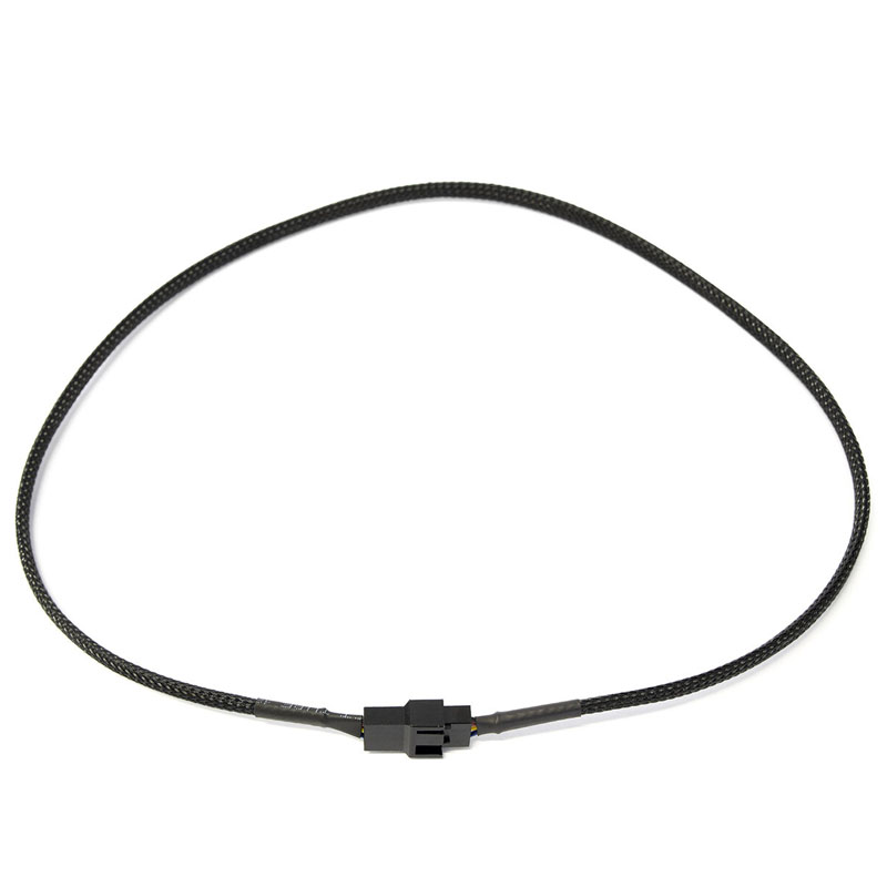 Watercool 4-Pin PWM ilginimo kabelis, juodas - 30 cm