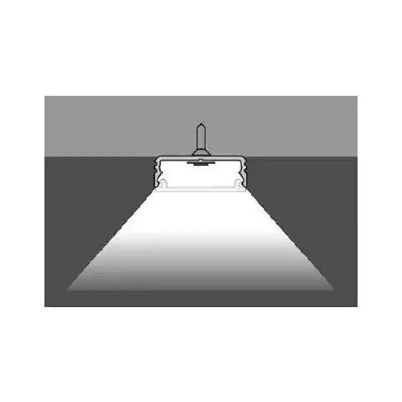 Brumberg 53380262 AB-Profil QUALITYFLEX Aliumininis profilis 2000mm