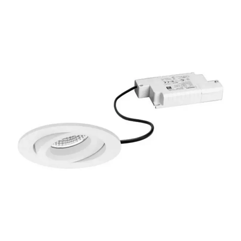 Brumberg 39378173 LED prožektorių rinkinys BB34 apvalus baltas 830 fazė 7W 230V pasukamas