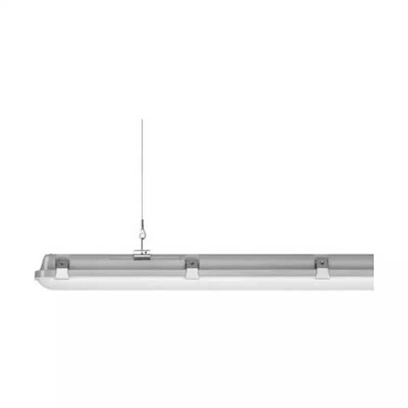 Brumberg 78015114 HUMID ONE LED drėgmei atsparus šviestuvas, stačiakampis, pilkas, 4000K, 50W, 230V, IP65, On/Off