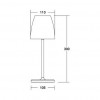 BRUMBERG Cameron Solar Stalo lempa 2.2W IP54 Juoda