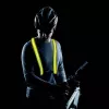 EasyPix StreetGlow L/XL LED Safety Vest for Adults - Rechargeable, 3 Modes, Black