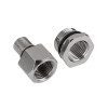 Aqua Computer Adapter Set Straight Eheim 1046 to G1/4 inch Internal Thread - Silver