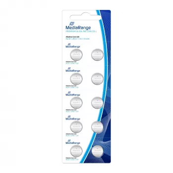 MediaRange MRBAT112 Šarminė monetinė baterija LR54 1,5V 10 vnt. pakuotė