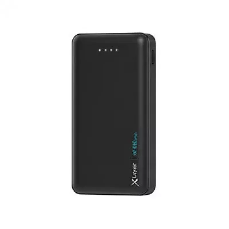 XLayer Powerbank Micro (20.000mAh) Juoda