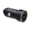 MEDIARANGE MRMA120 20W USB-C automobilinis įkroviklis su Power Delivery, juodas