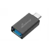 MEDIARANGE MRCS216 USB-A į USB-C adapteris, juodas, 5 Gbps