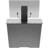 ONKRON Monitor Stovas su stalčiumi, iki 24 inch, juodas, NWSSC24-B