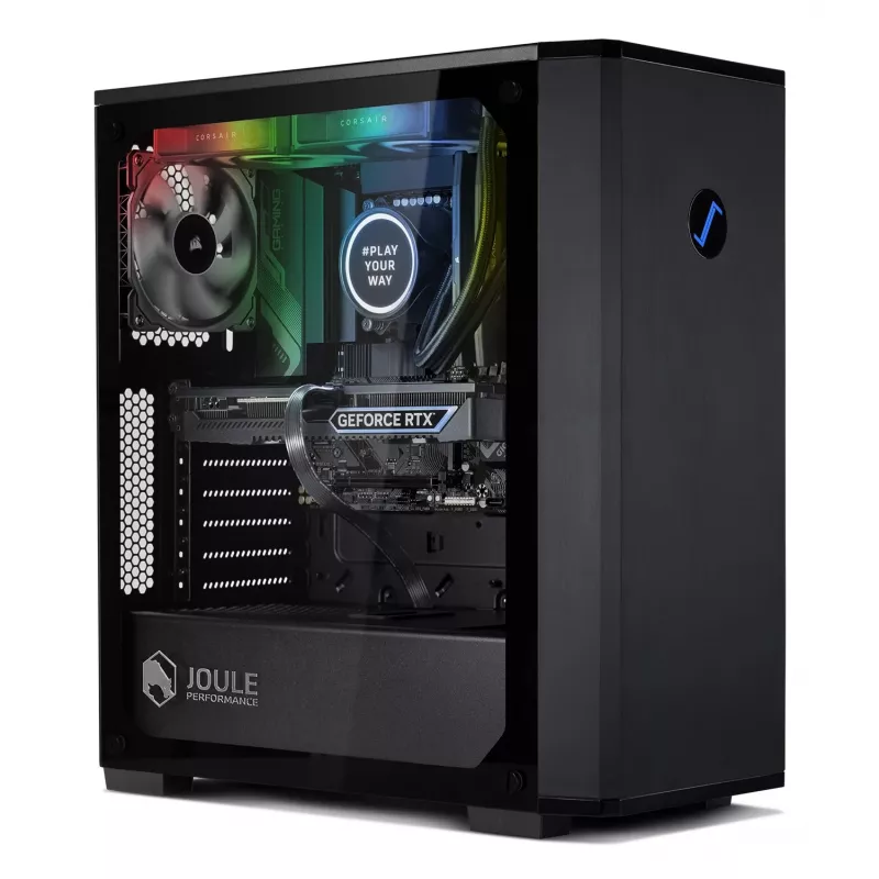 Joule Performance Gaming PC RTX 5060 Ti Intel Core i5-14600K 32GB DDR5 1TB NVMe SSD Windows 11 Home Black
