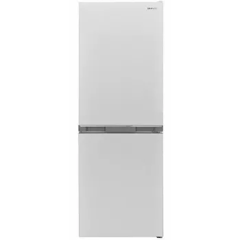 Sharp SJ-FBB02DTXWE-EU Laisvai pastatomas šaldytuvas-šaldiklis, baltas, 324 L, E