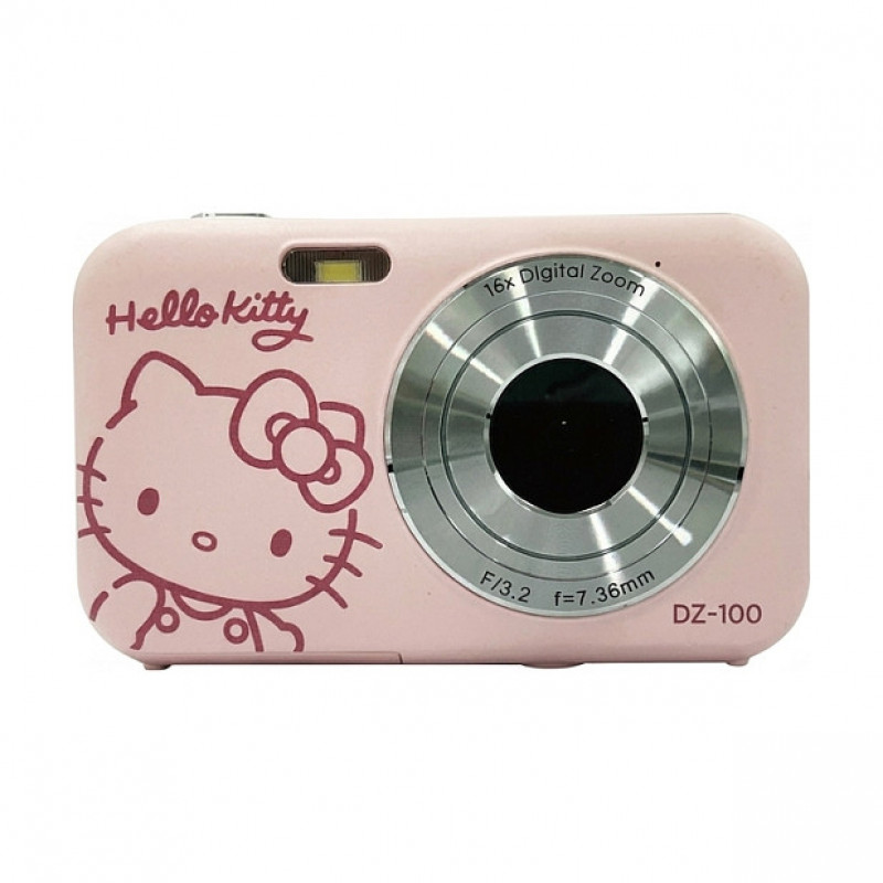 Yashica DZ-100 Hello Kitty Pink Digital Camera 3.2 MP 3x Optical Zoom 1.5-inch LCD