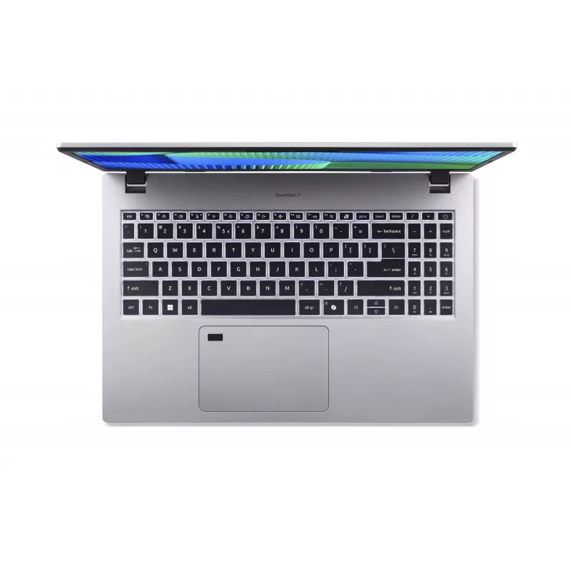Acer TravelMate TMP215-55-TCO-56UN 15.6 inch WUXGA IPS Intel Core 5 120U 16GB DDR5 512GB SSD Intel Iris Xe Graphics Windows 11 Pro Pilka Angliška apšviesta klaviatūra