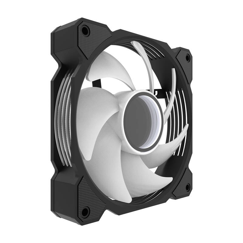 Darkflash DR08 3-in-1 aušinimo ventiliatorius (juodas)