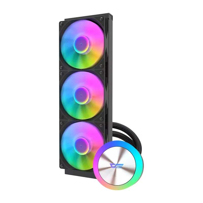 Darkflash DG360 360mm AIO skystas CPU aušintuvas (juodas)