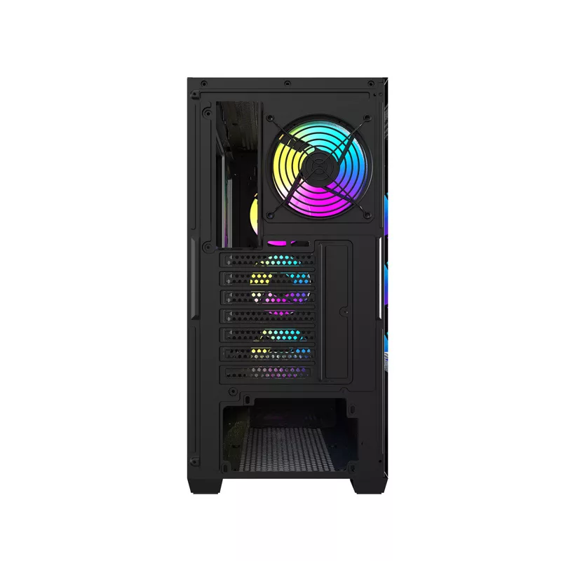 Darkflash DS900WD ATX Mid-Tower kompiuterio korpusas (juodas)