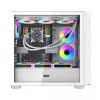 DarkFlash DS900WD Mid-Tower Computer Case White