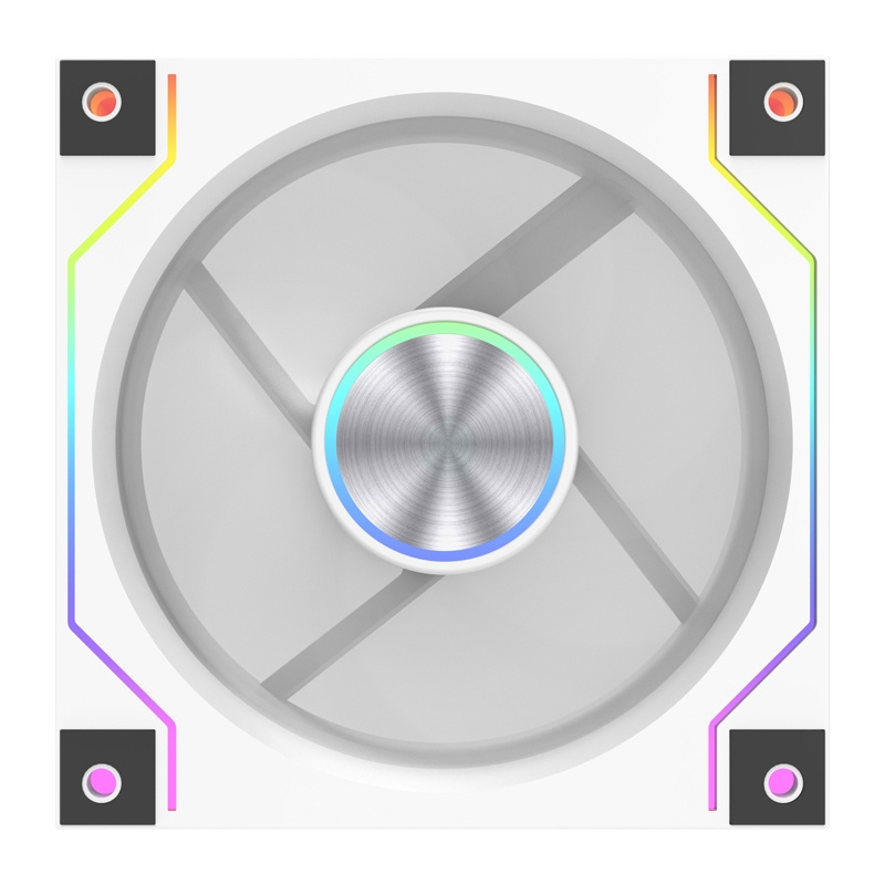DarkFlash DM20 LINE Cooling Fan (White) 120mm PWM ARGB