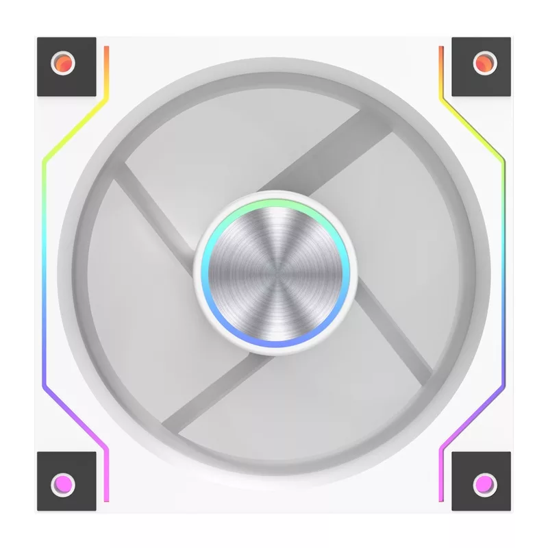 DarkFlash DM20 LINE Cooling Fan (White) 120mm PWM ARGB
