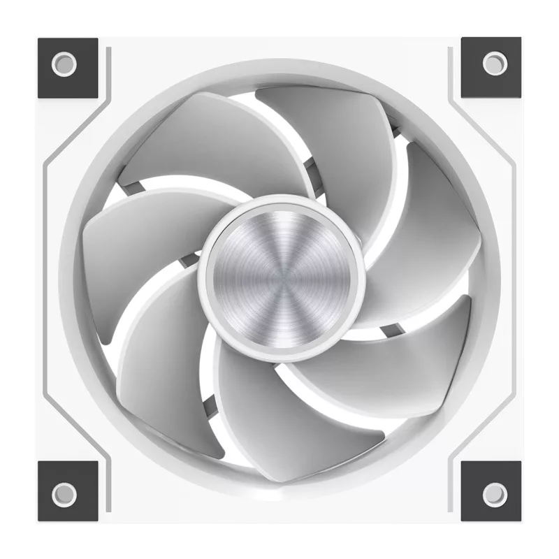 DarkFlash DM20 LINE Cooling Fan (White) 120mm PWM ARGB