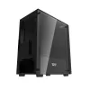 Darkflash M305 Mid-Tower Computer Case (Black) - No Fans Included
