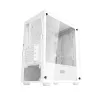 Darkflash M305 Mini Tower kompiuterio korpusas baltas (be ventiliatorių)