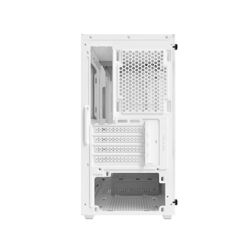 Darkflash M305 Mini Tower kompiuterio korpusas baltas (be ventiliatorių)