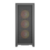 DarkFlash AIRNOVA Mid-Tower Computer Case Black + 3 x 120mm ARGB Fans