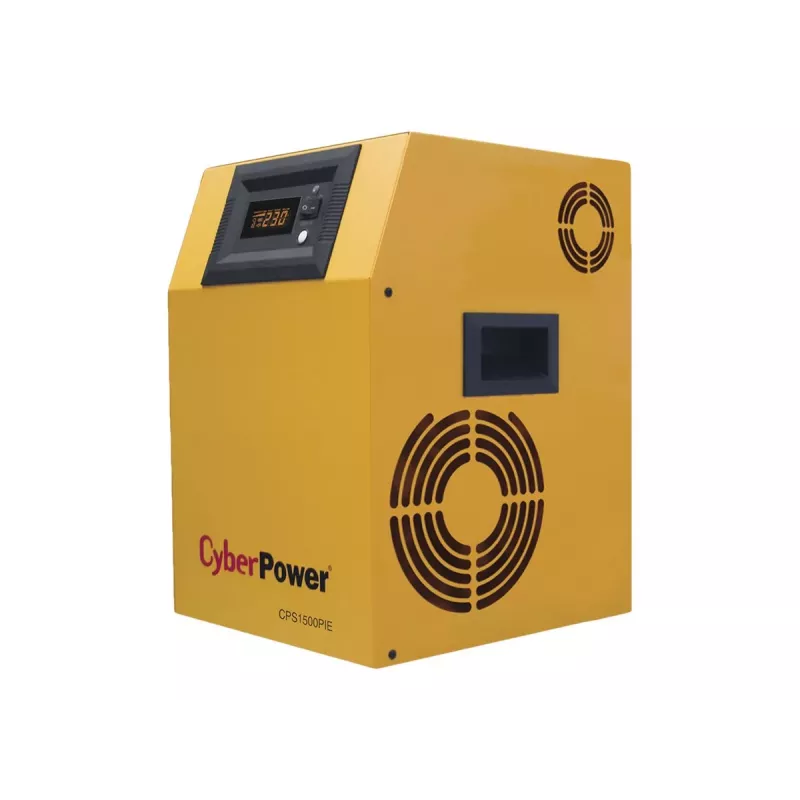 CyberPower CPS1500PIE Nepertraukiamo maitinimo šaltinis (UPS) Dvigubos konversijos (Online) 1,5 kVA 1050 W 3 kintamosios srovės lizdai