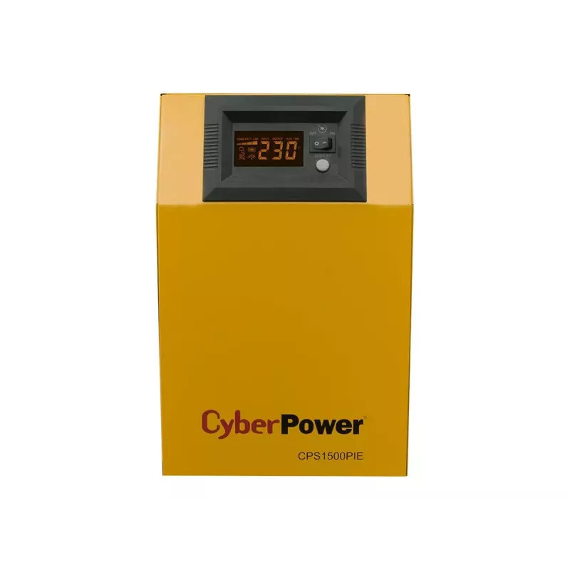 CyberPower CPS1500PIE Nepertraukiamo maitinimo šaltinis (UPS) Dvigubos konversijos (Online) 1,5 kVA 1050 W 3 kintamosios srovės lizdai